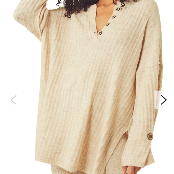 Free People Tops - Free People Around the Clock Knit Sweater NWT